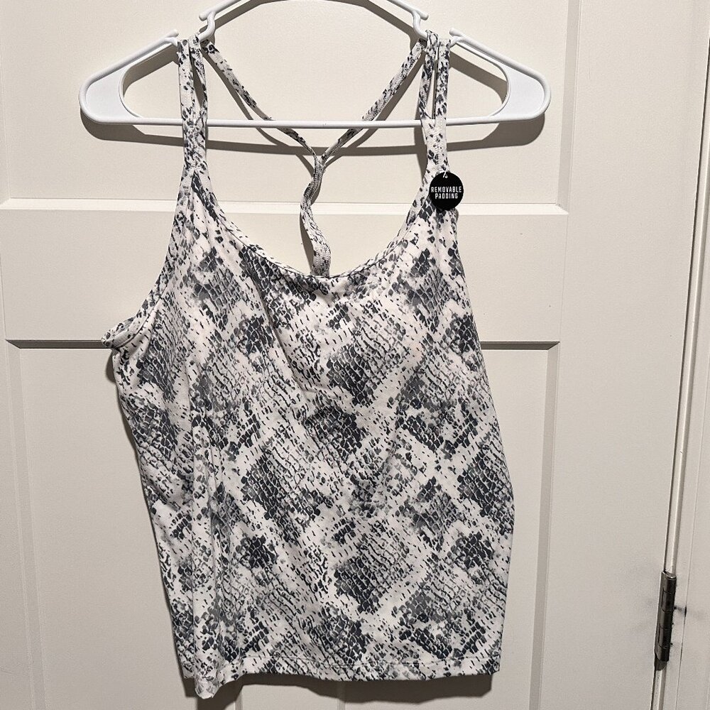 NWT Victoria's Secret Buttery Soft Snake Bra Cami Removable Padding XL X-Large